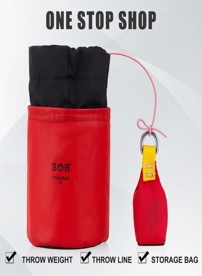 SOB Arborist Throw Line Kit with Slick Rope 197FT, Throw Weight, Reflective Storage Bag, Suit for Tree Cutting,Camping, Trimming, Hanging Swing ﻿ - Image 5