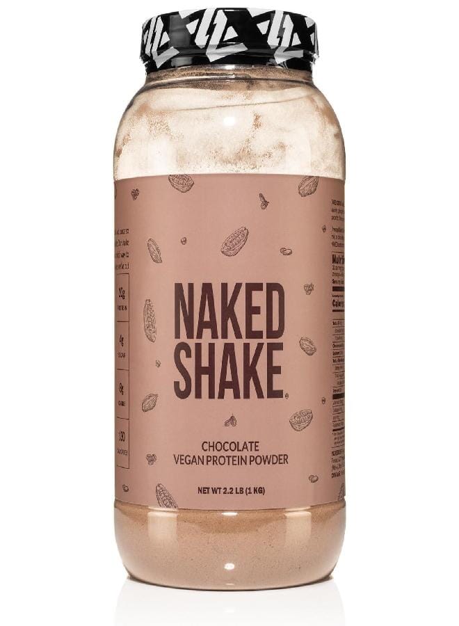 Nakd NAKED Shake - Chocolate Protein Powder - Plant Based Protein Shake with Mct Oil, Gluten-Free, Soy-Free, No Gmos Or Artificial Sweeteners - 30 Servings - Image 1