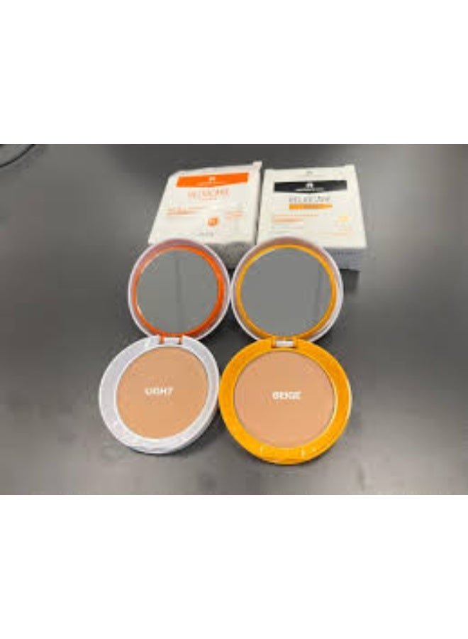 بودرة مضغوطة خالية من الزيوت من هيليوكير 360 درجة بعامل حماية من الشمس 50 بلون لؤلؤي 10 جم - Image 4