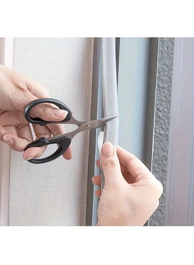 Black Self Adhesive Foam Sealing Strips 0.59 x78.74 Inch Soundproof Windproof For Doors Windows - Image 3