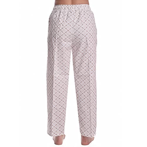 CIERGE Women's Cotton Cheque Printed Casual Style Pyjama/Pajama Trackpant Lounge Pyjama (Pack Of 2,Brown & Black, Cotton) - Image 5