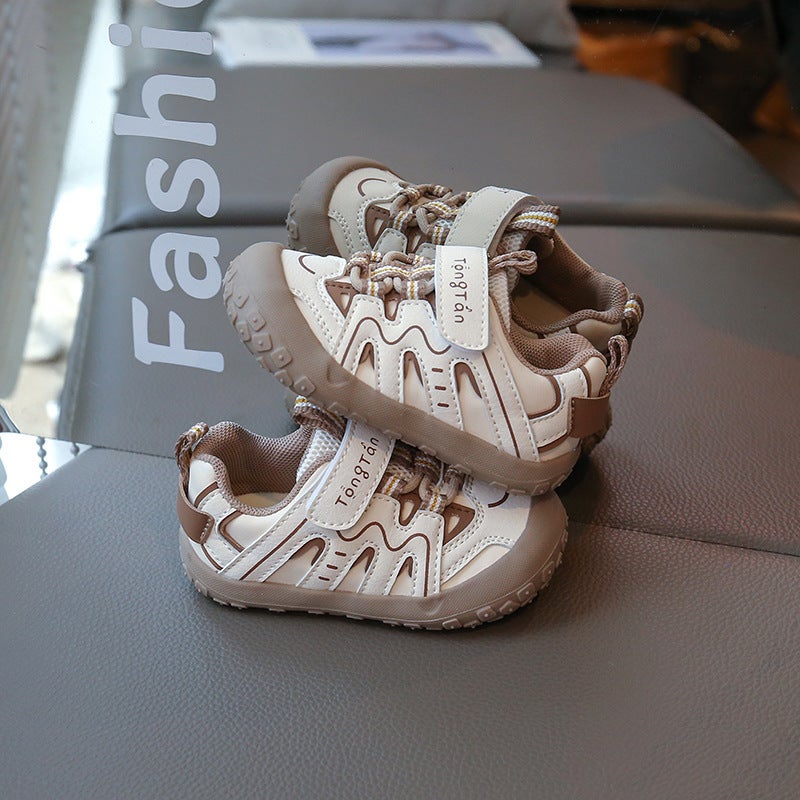 Mesh Sneakers Lightweight Flexible Sole Walking Shoes For Kids Indoor And Outdoor Activities - Image 4