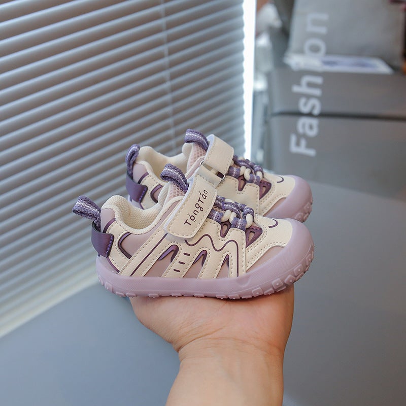 Mesh Sneakers Lightweight Flexible Sole Walking Shoes For Kids Indoor And Outdoor Activities - Image 1