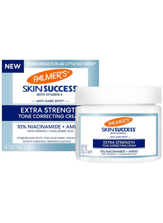 PALMER'S - Skin Success Extra Strength Tone Correcting Face Cream, 2.7 Fl Oz, Dark Spot Corrector For Discoloration, Age Spots And Post-Acne Marks - Image 1