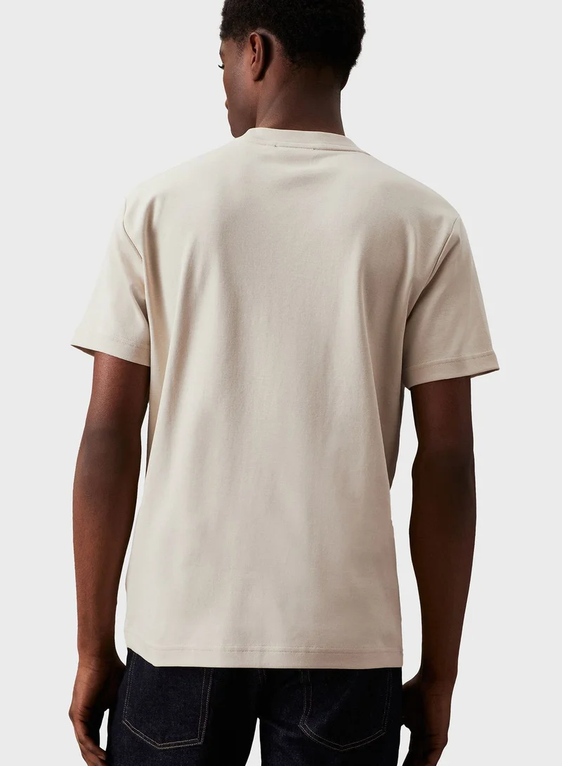 CALVIN KLEIN Logo Crew Neck T-Shirt