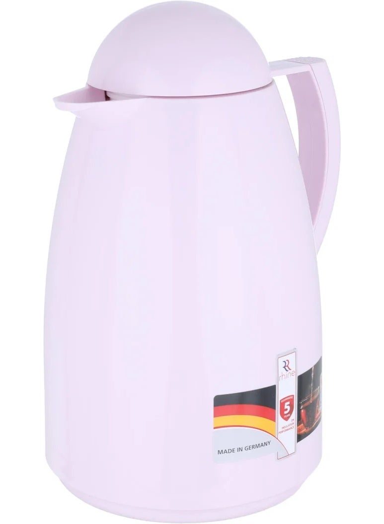 RHINE Thermos, 1.5 litres, glass inner case - purple - Image 2