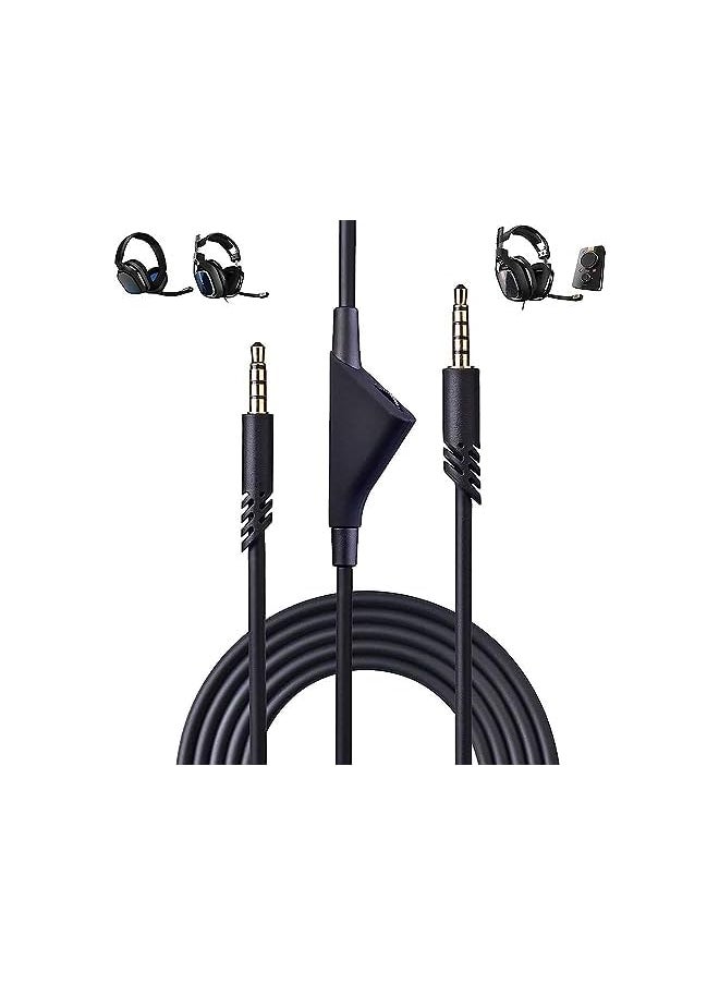 Teso - A10 A40 2.0M Replacement Audio Cable Extension Cable For A10 E40 Gaming Headset Xbox One Ps4 Connector Length 6.5Ft X2 - Image 1