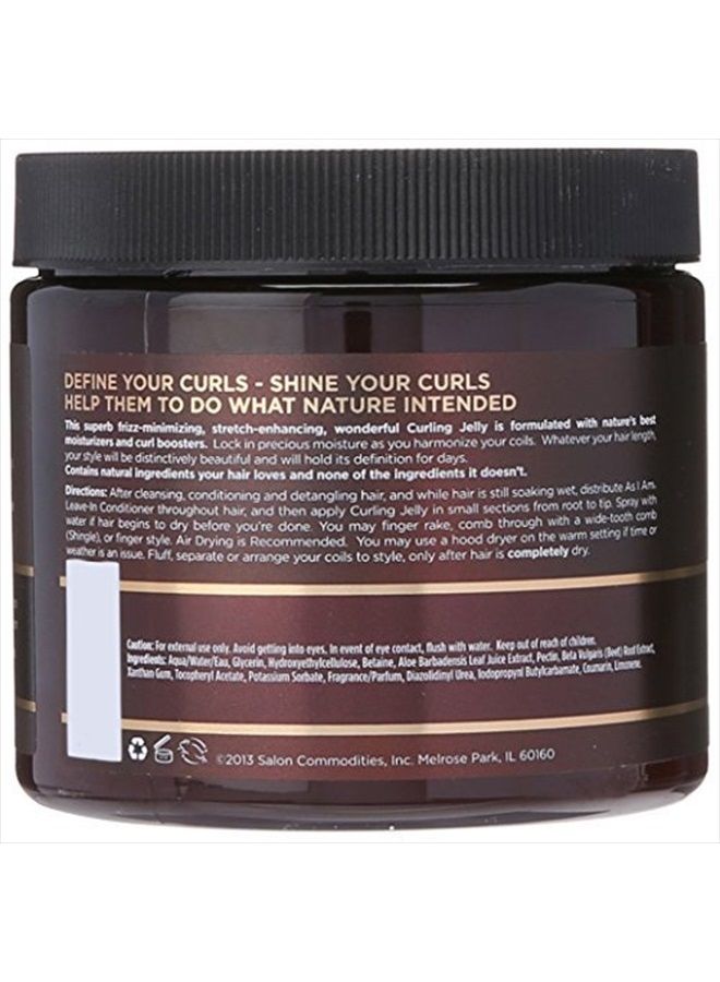 As I Am Curling Jelly - 16 Ounce - Curl & Coil Definer - Hi-Definition and Shine - Anti-Shrinkage and Stretches Curls - Anti-Frizz - Flake Free Formula - Image 2