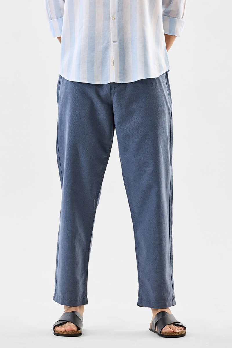 SNITCH بنطلون لينن مريح من كور لاب