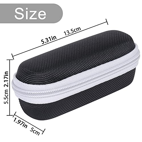 Aenllosi Aenllosi Hard Carrying Case Replacement Compatible with Garmin HRM-Pro Plus, Premium Chest Strap Heart Rate Monitor Holder(Case Only) (Grey Zipper) - Image 4