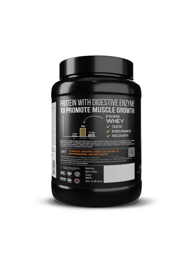 QNT مسحوق بروتين مصل اللبن QNT برايم | قهوة، 1 كجم | مزيج ثلاثي من مصل اللبن المعزول، المركز والهيدروليزات | 25 جرام بروتين، 5.9 جرام BCAA لكل ملعقة | أفضل مسحوق بروتين مصل اللبن للرجال والنساء - Image 2