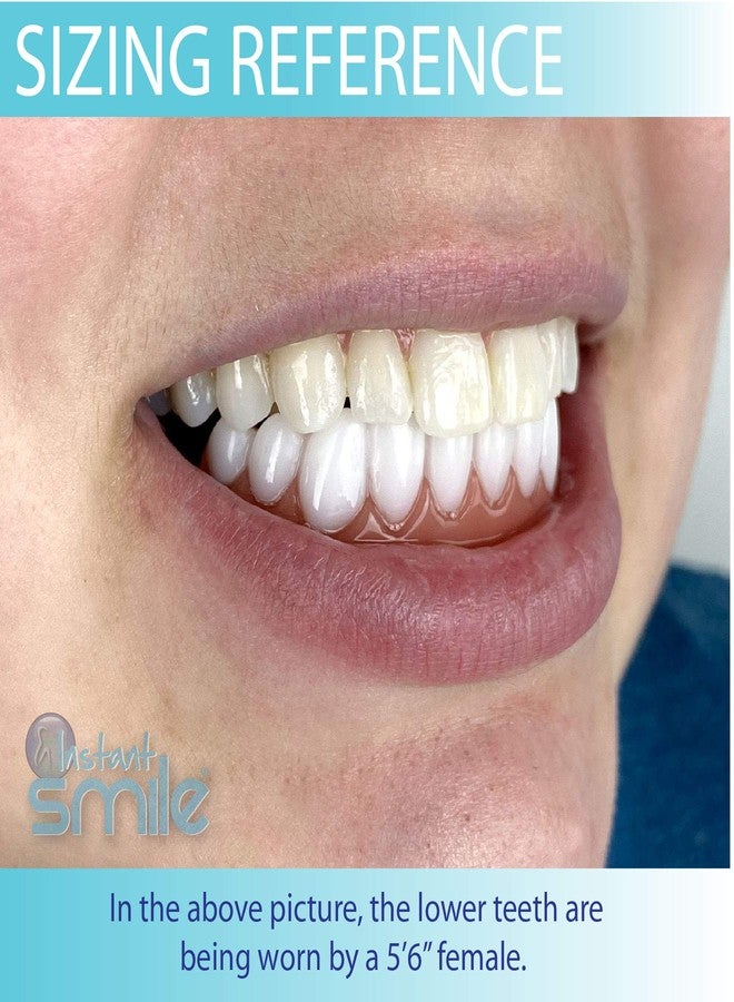 Instant Smile Handmade Bright White Lower Veneer - Image 5