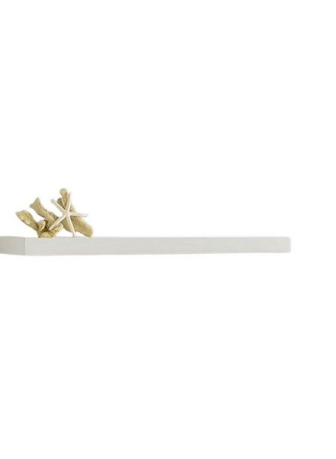 ACE Rectangular Wall Mounted Floating Shelf White 91.44 x 20.32 cm 5047408 