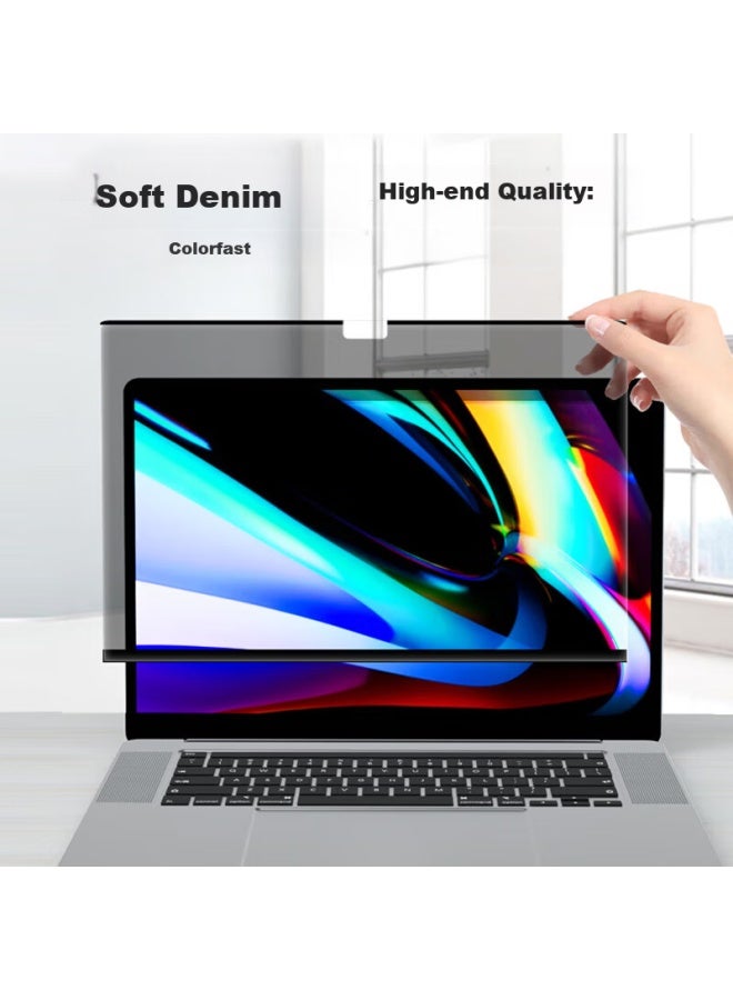 Aigo Magnetic Privacy Screen Protector For Apple Macbook Pro/air 13.6-inch Laptop, Anti-spy, Easy To Apply, Scratch-resistant Screen Film - Image 5