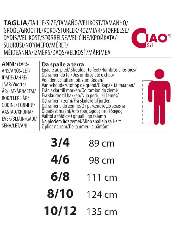 Ciao زي راعي البقر للأطفال من 3-4 سنوات | زي شريف غربي مع قبعة وسترة | زي راعي بقر للأطفال لعيد الهالوين، الكرنفال ولعب الأدوار - Image 4