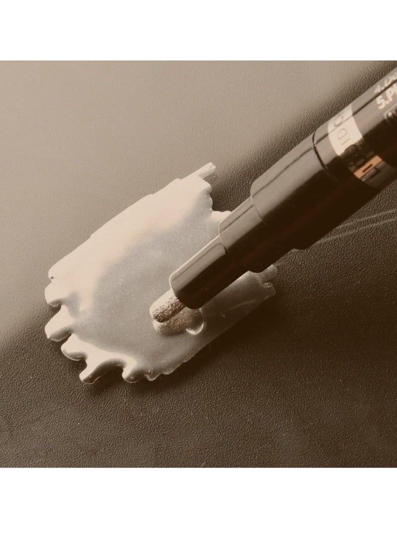 قلم تحديد كروم مقاوم للماء وعالي اللمعان، لوازم DIY، قلم طلاء كروم سائل - Image 4