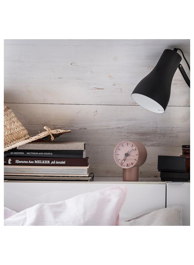 Zaboon Alarm clock, analog/pale pink, 8x9 cm - Image 4