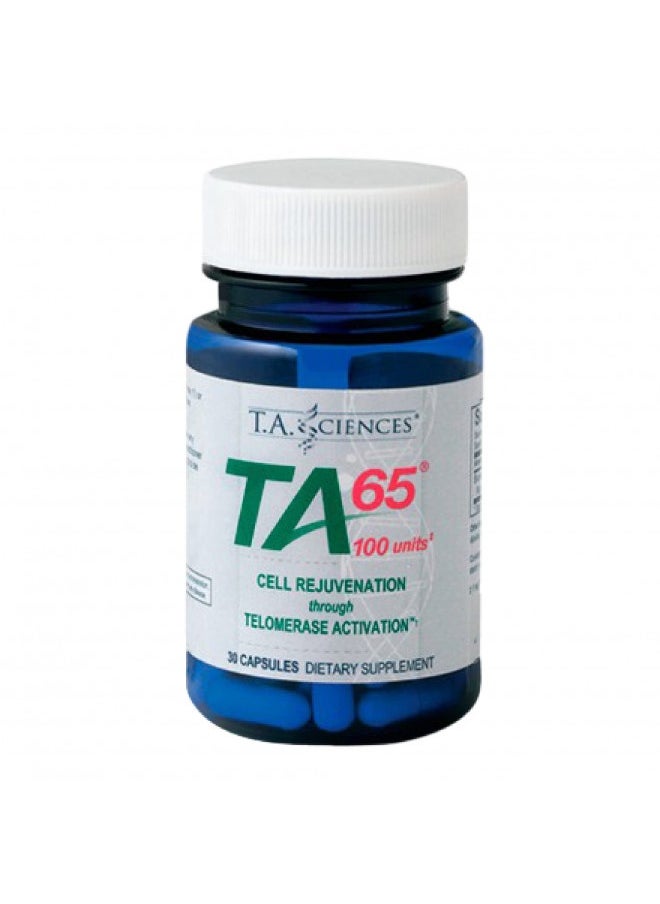 Generic - T.A. Sciences | Ta-65 Telomerase Activation | Anti-Aging And Immunity Boost With Cell Rejuvenation | 30 Capsules - Image 1