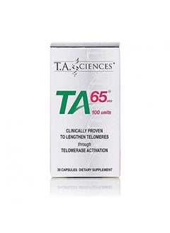 T.A. Sciences | Ta-65 Telomerase Activation | Anti-Aging And Immunity Boost With Cell Rejuvenation | 30 Capsules
