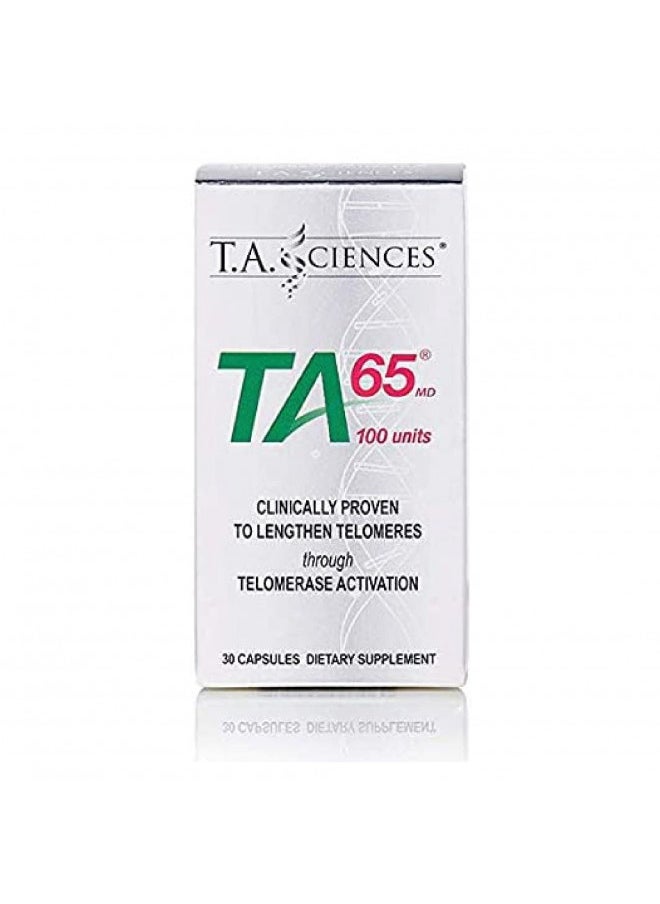 Generic - T.A. Sciences | Ta-65 Telomerase Activation | Anti-Aging And Immunity Boost With Cell Rejuvenation | 30 Capsules - Image 1