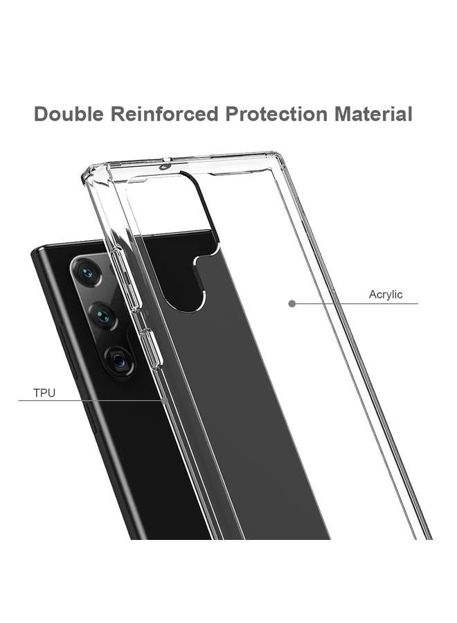 S-TOP Case For Samsung Galaxy S22 Ultra 5G Shockproof Scratchproof TPU + Acrylic Phone Case - Image 3