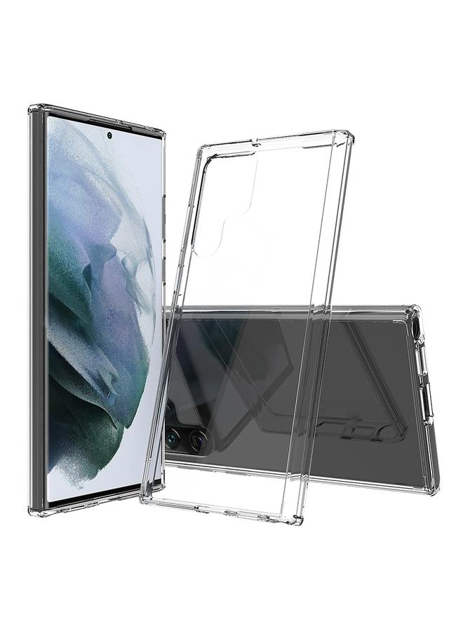 S-TOP Case For Samsung Galaxy S22 Ultra 5G Shockproof Scratchproof TPU + Acrylic Phone Case - Image 1