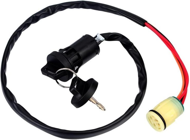 Wivplex ATV Ignition Key Switch with Two Keys - Image 3