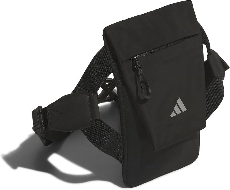 اديداس حقيبة adidas Running Pocket السوداء للجنسين للبالغين، NS - Image 3