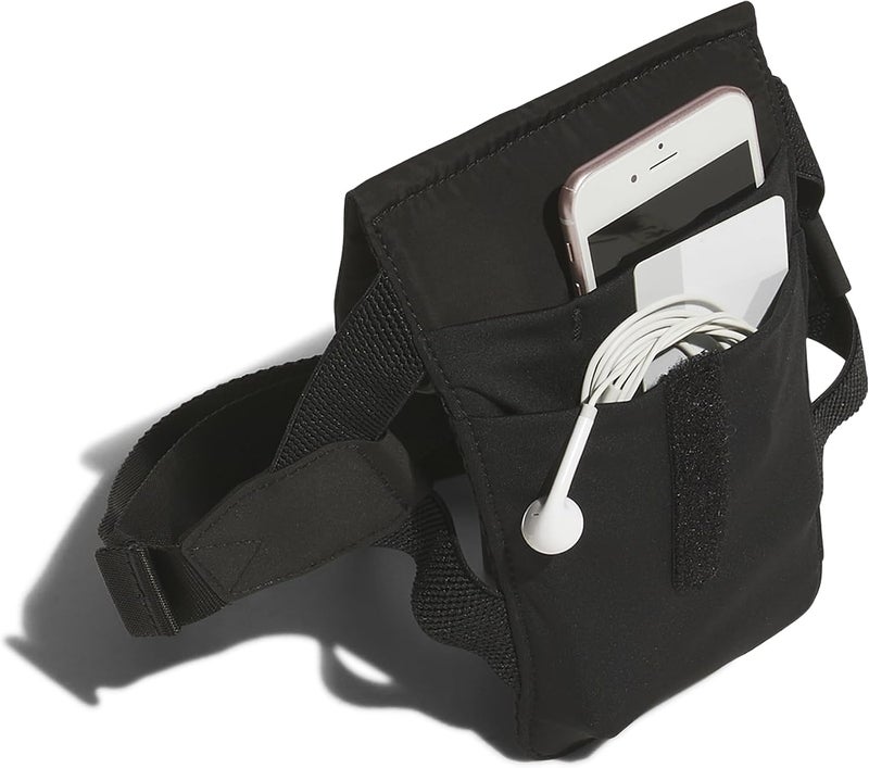 اديداس حقيبة adidas Running Pocket السوداء للجنسين للبالغين، NS - Image 4