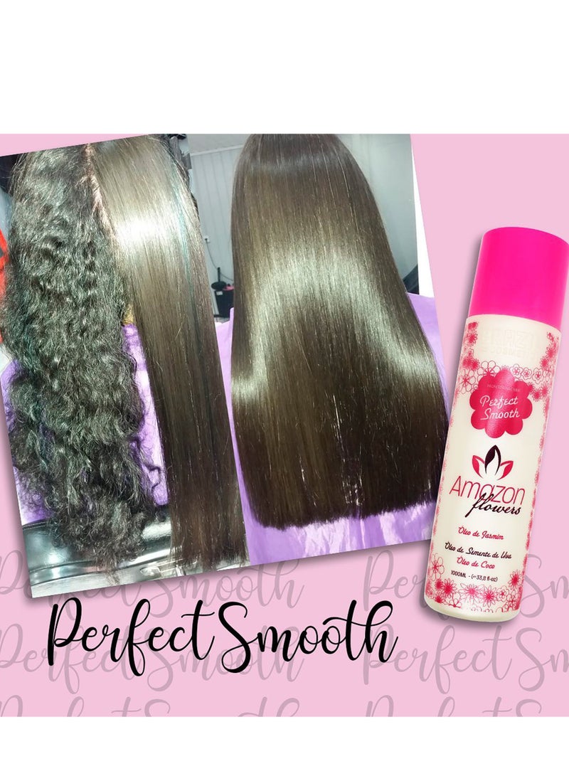 أمازون فلاور بروتين تنعيم الشعر فلاورز  برفكت سموث 200  مل - Image 3