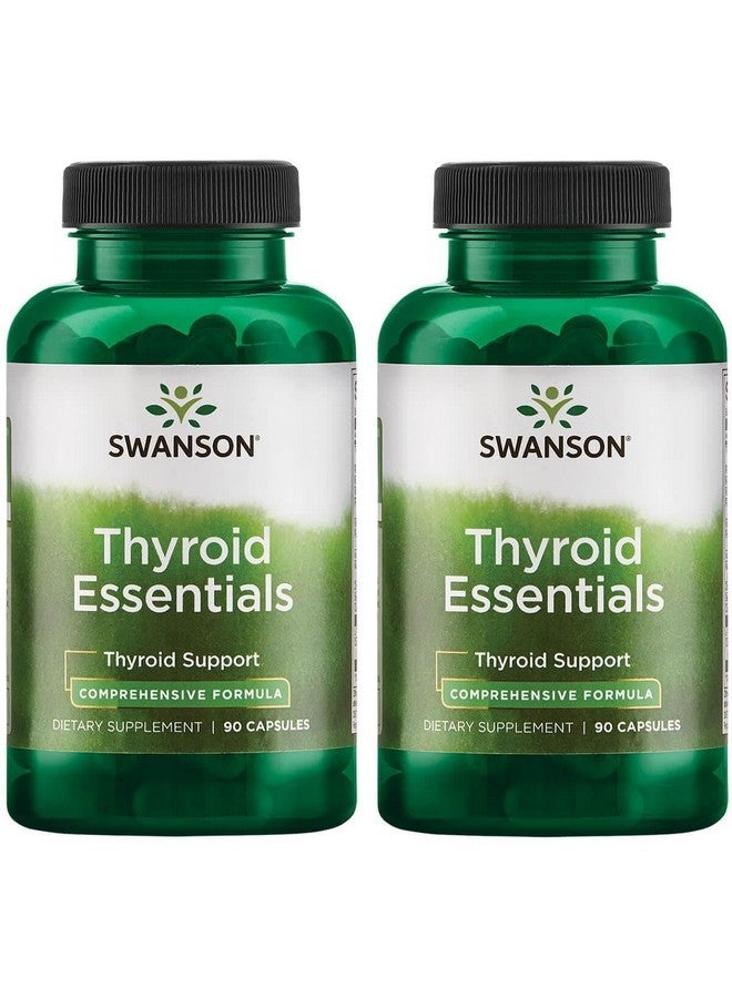 Swanson Thyroid Essentials 90 Capsules (2 Pack) - Image 1