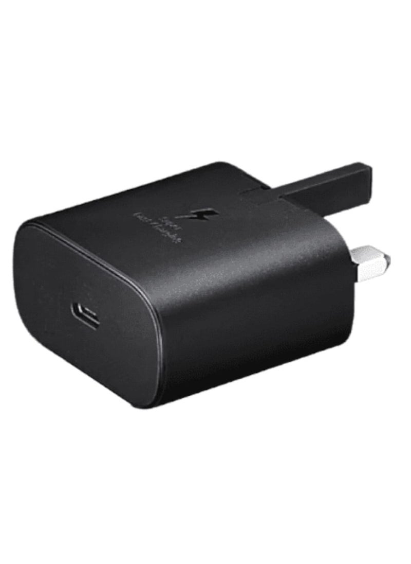 Generic - Samsung 25W Fast Charging Type C Charger Head Without Cable Black - Image 1