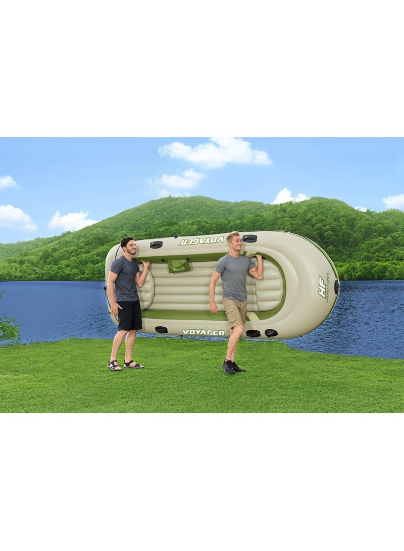 Bestway - Hydro-Force Inflatable Boat Complete Set Voyager X4 350x145x49 cm - 65156 - Image 2