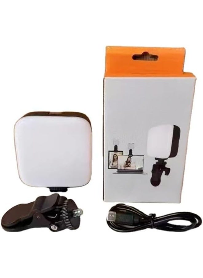 Clip-On Dimmable LED Camera Light – 6000K Portable Video Light for Phone, Laptop, and Content Creation - Image 3
