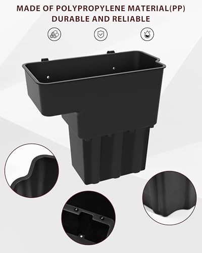 SAUTVS Under Seat Storage Box Compatible with Kawasaki Mule 4000 4010 20092026 Accessories Water Resistance 14L Under Driver Seat Storage Bin - Image 3