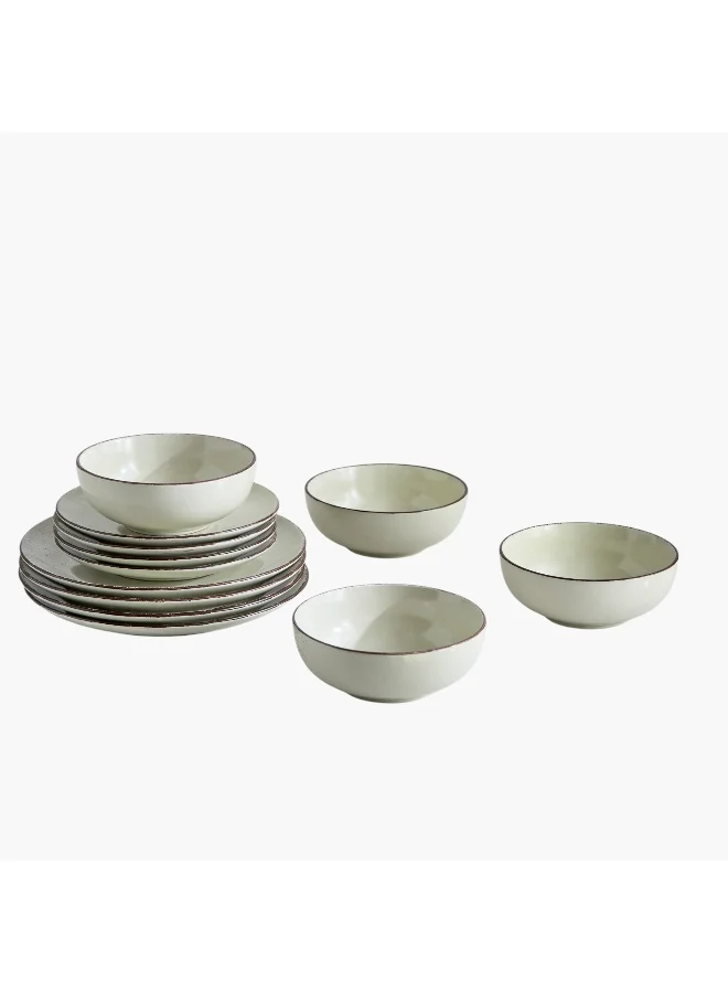 Home Box Elegenza 12-Piece Sprinkle Dinner Set - Serves 4