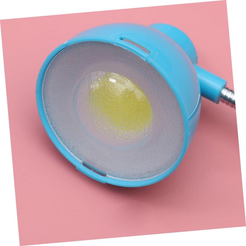2pcs Mini Clip On Desk Lamp Eye Caring LED Reading Light For Study Office Home - Image 5