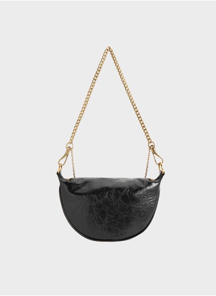 تشارلز & كيث Hansohee Philomena Half-Moon Crossbody Bag  - Image 3