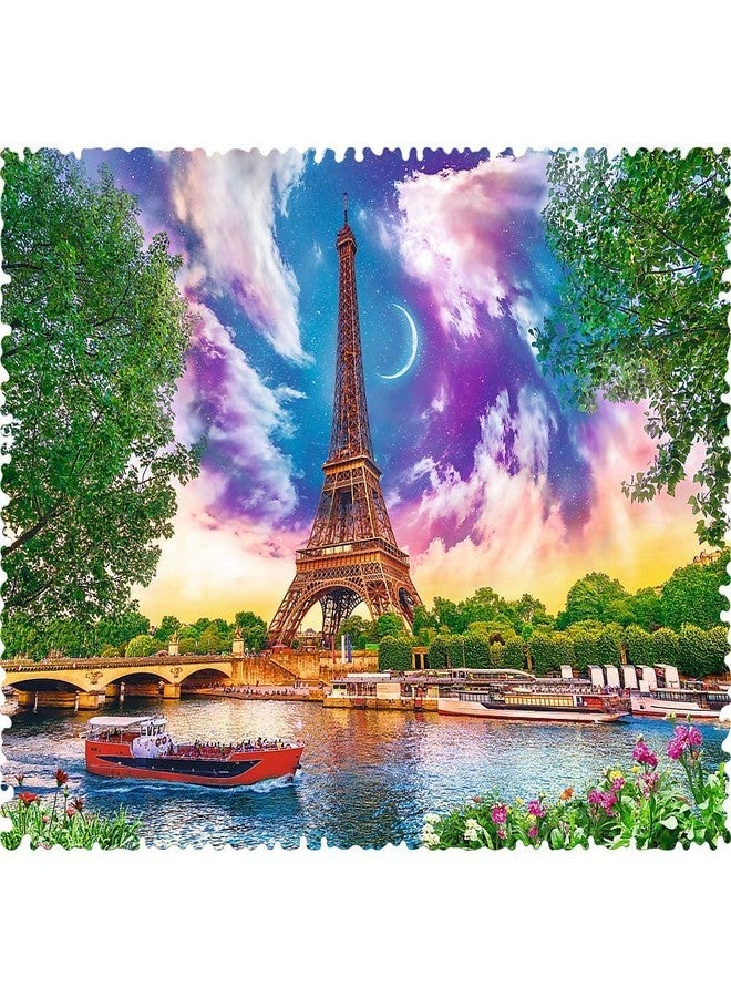 Trefl Sky Over Paris 600 Piece Jigsaw Puzzle Crazy Shapes Print, DIY Puzzle, Creative Fun, Classic Puzzle for Adults and Children from 10 Years Old - Image 2