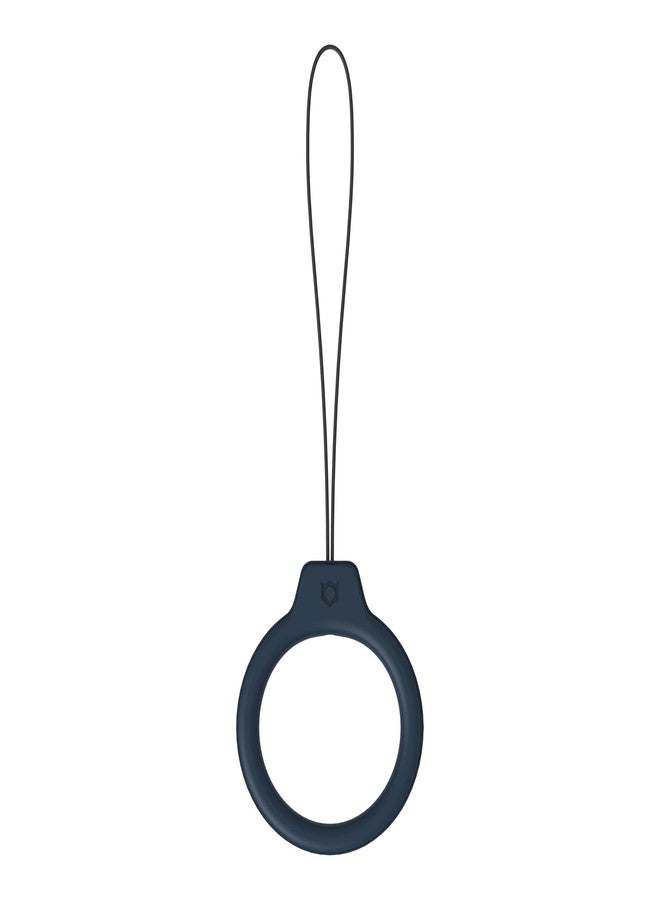 أي فيس حامل هاتف ذكي من السيليكون العاكس للضوء من iFace - متوافق مع أجهزة iPhone وSamsung وغيرها من الأجهزة المحمولة - أزرق داكن - Image 1