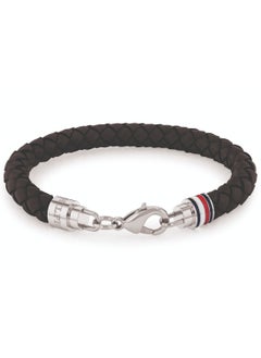 TOMMY HILFIGER TH JEWELRY TYSON MENS LEATHER BRACELET - 2790545  - Image 1