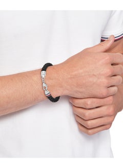 TOMMY HILFIGER TH JEWELRY TYSON MENS LEATHER BRACELET - 2790545  - Image 2