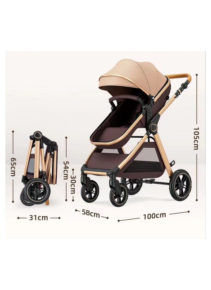 DEHKAH 4 In 1 Stroller Street Stroller Rocking Car Chair Carrier And Bag For Mommy And Baby Accessories  - Image 4