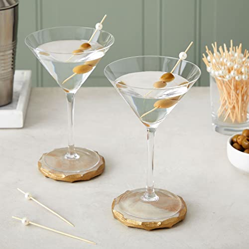 Okuna Outpost Toothpicks for Appetizers - 4.7 in, White Pearl, 150 Count - Bamboo Skewers for Cocktail Picks & Party Supplies - Image 2