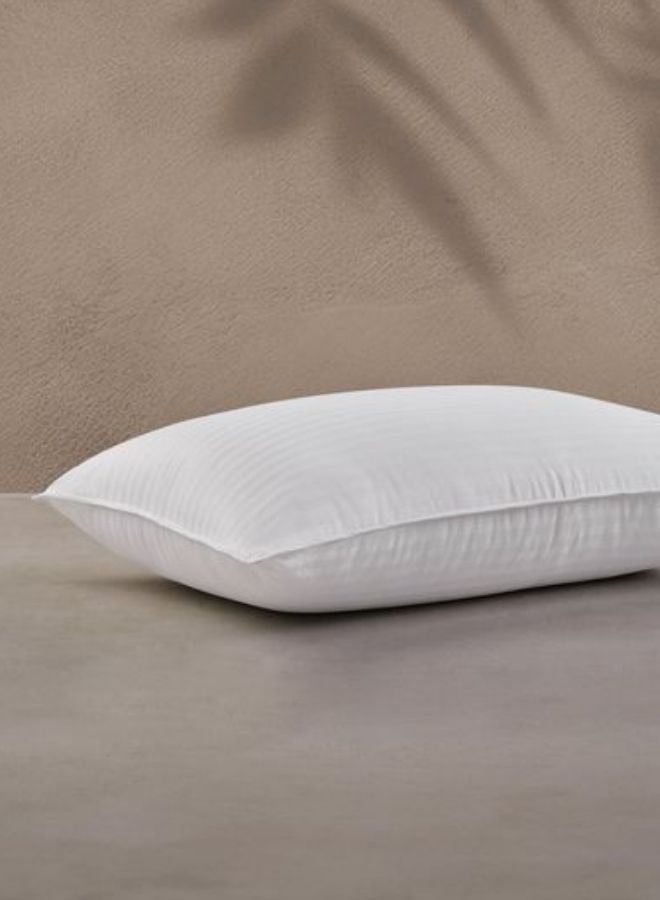 Kunzita Home Soft Stripe Hotel Pillow 1 Kg Size 50 X 75 cm,  - Image 1