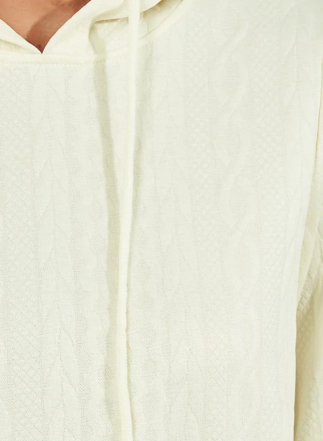 Styli Hooded Knit Dress