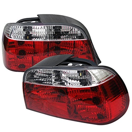 Spyder Auto Spyder 5000651 BMW E38 7-Series 95-01 Crystal Tail Lights - Red Clear - Image 1