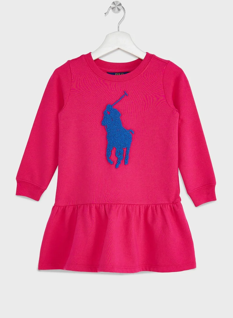 POLO RALPH LAUREN Pink Graphic Dress