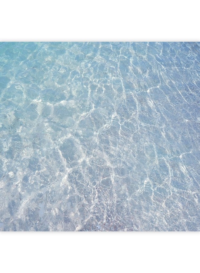 wall26 - Clear Blue Ripple Aqua Texture - Removable Wall Mural | Self-Adhesive Large Wallpaper - 66x96 inches - Image 2
