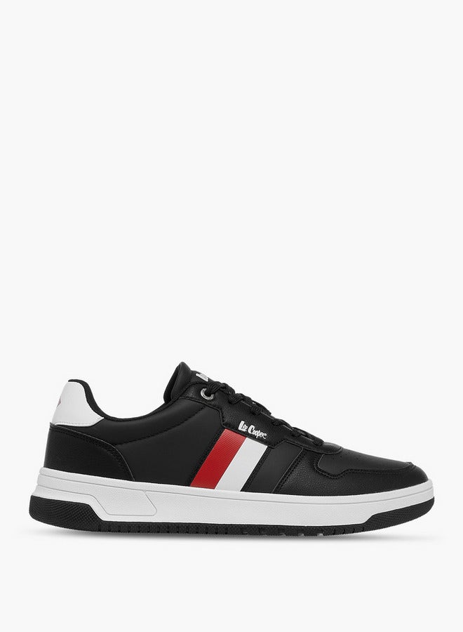 Lee Cooper Men's Logo Print Lace-Up Sneakers - Image 3